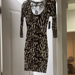 Leopard Print Bodycon Dress